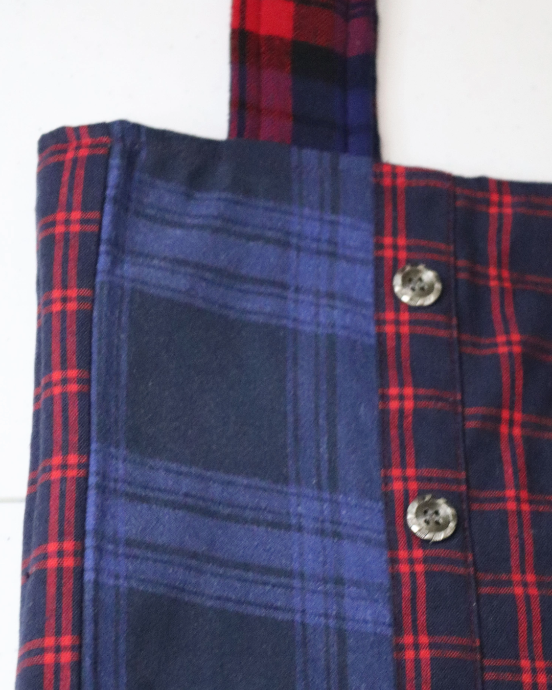 Mixed Shirts Upcycled Tote Bag