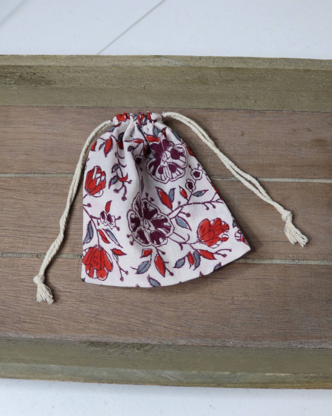 Blossom Drawstring Bag