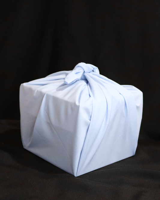 DISCOUNTED Reusable Furoshiki Gift Wrap: Baby Blue