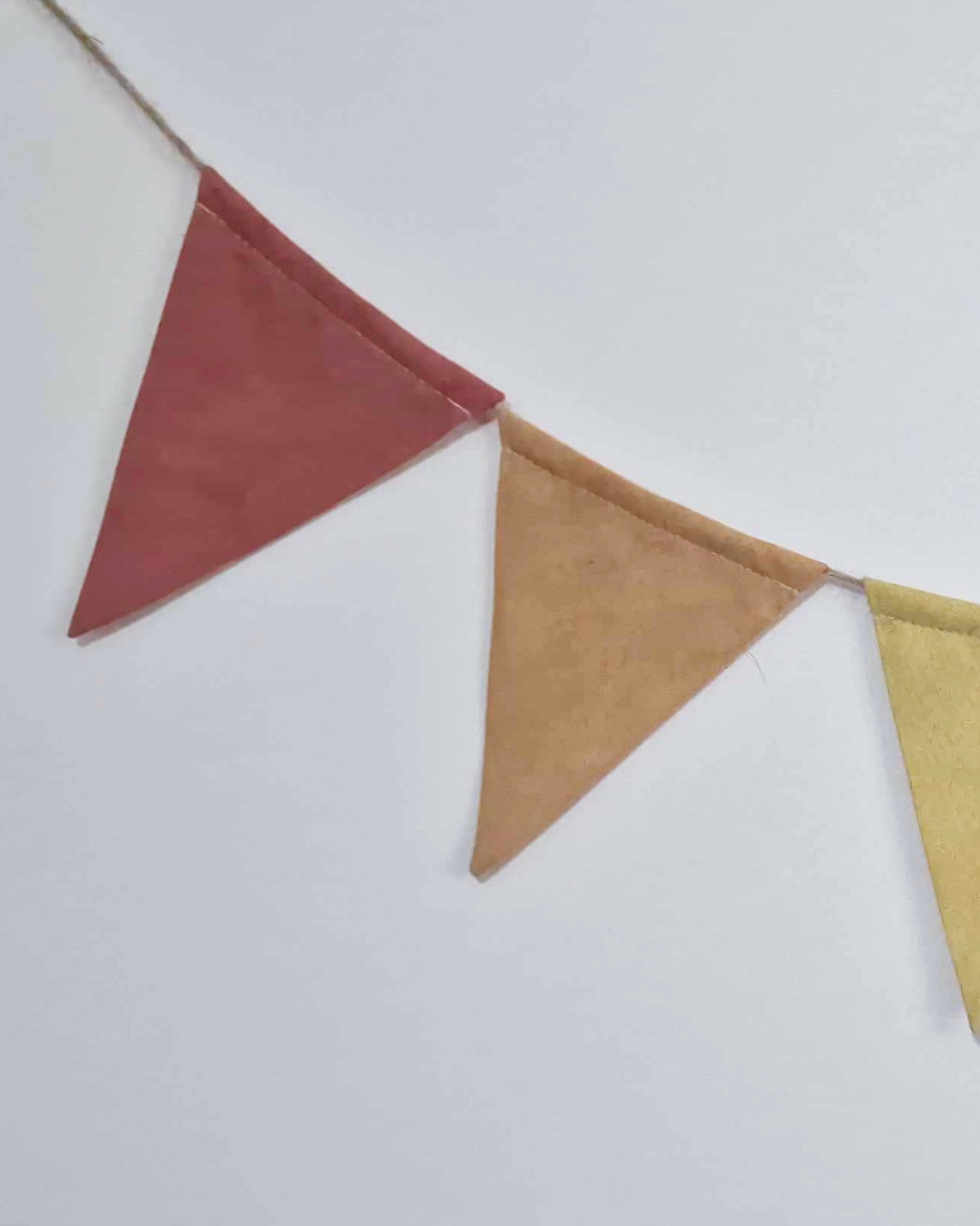 Natural Dye Rainbow Bunting