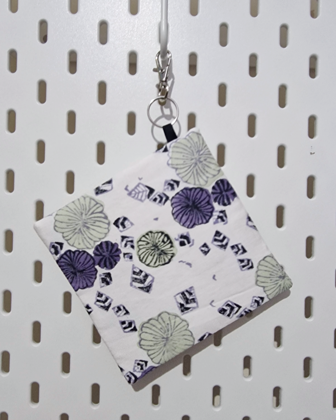 Zip Pouch: Petal Floral Print