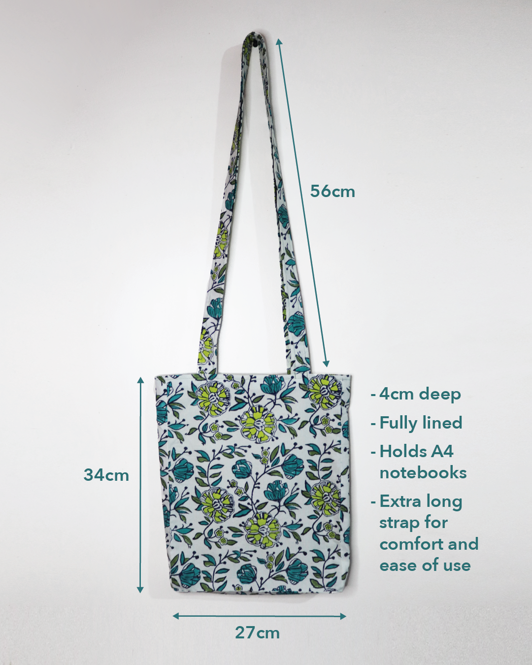 Tote Bag - Wildflower Print